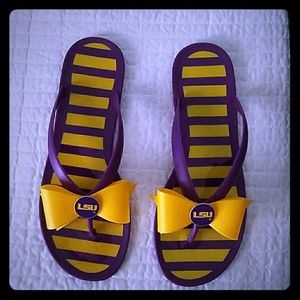 LSU sandals